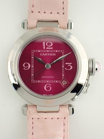 カルティエ パシャ C ドゥ カルティエ 35mm 2005年クリスマス限定モデル W3108299中古美品