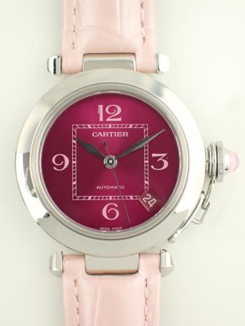 カルティエ パシャ C ドゥ カルティエ 35mm 2005年クリスマス限定モデル W3108299新品仕上げ済