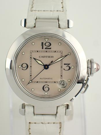 カルティエ パシャC 2003年クリスマス限定モデル 自動巻き レディース W3106499 新品仕上げ済