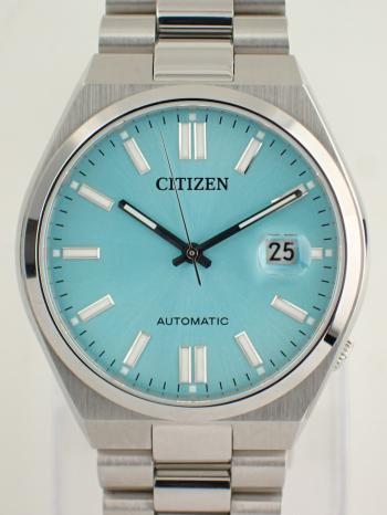 シチズン シチズンコレクション TSUYOSA アイスブルー メカニカル NJ0151-88M(5210-S126967)中古
