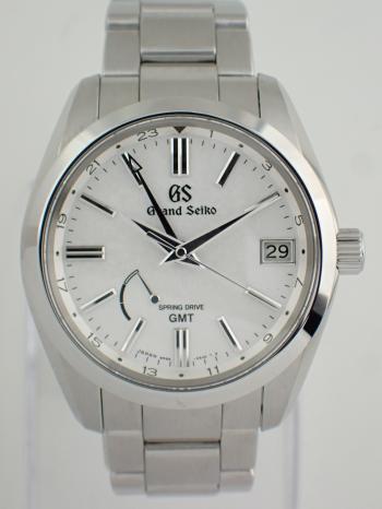 グランドセイコー ヘリテージコレクション スプリングドライブGMT シルバー SBGE279(9R66-0BL0)新品仕上げ済