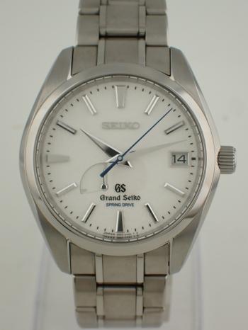 グランドセイコー スプリングドライブ マスターショップ限定 雪白ダイヤル SBGA011(9R65-0AE0)新品仕上げ済