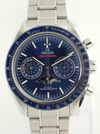 オメガ スピードマスター オートマチック ムーンフェイズ 304.33.44.52.03.001 中古美品