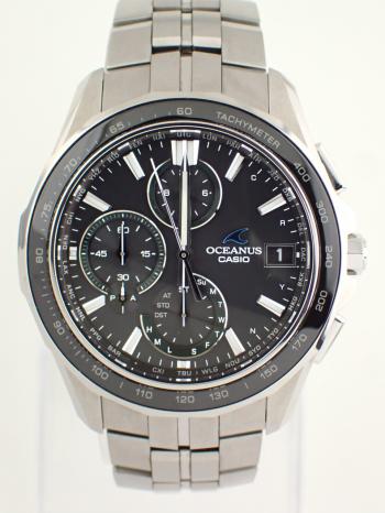 カシオ オシアナス マンタ S7000シリーズ メンズ OCW-S7000-1A2JF 中古