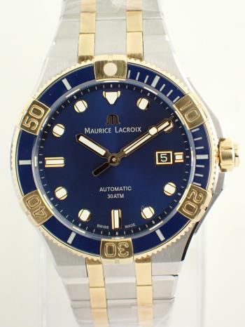 モーリスラクロア アイコン ベンチュラー オートマチック 43mm ブルー文字盤 AI6058-SY013-430-1 新品