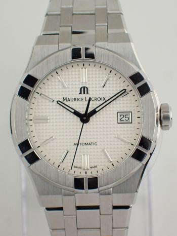 モーリスラクロア アイコン オートマティック 自動巻き シルバー AI6007-SS002-130-1新品