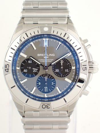 ブライトリング クロノマット B01 42mm チタン グレー EB0134101M1E1(EB0134)新品