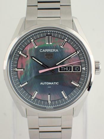 タグホイヤー カレラ デイデイト ジャパンリミテッド マザーオブパール WDA2116.BA0043 新品