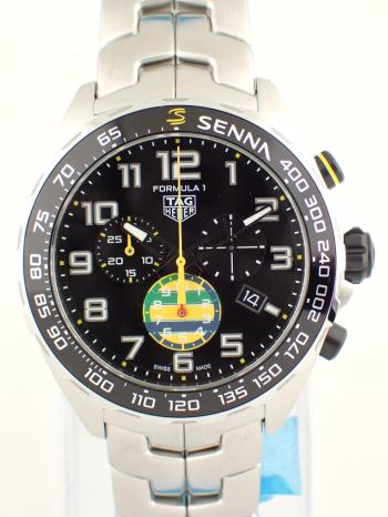 タグホイヤー スペシャルエディション フォーミュラ1 クロノグラフ × セナ CAZ101AX.BA0637 新品