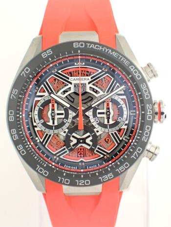 タグホイヤー カレラ クロノグラフ エクストリームスポーツ レッド CBU2082.FT6275 新品