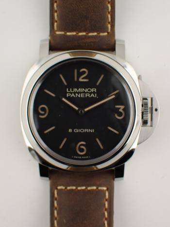 パネライ ルミノール ベース 8デイズ 44mm レザーストラップ  AB番 PAM00914 新品仕上げ済