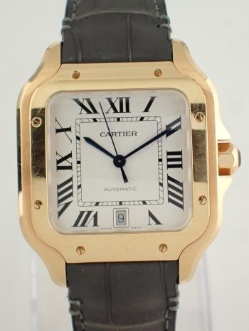 カルティエ サントス ドゥ カルティエ LM 金無垢 WGSA0011 中古