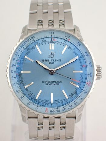 ブライトリング ナビタイマー B17 41mm アイスブルー A17329171C1A1(A17329)新品