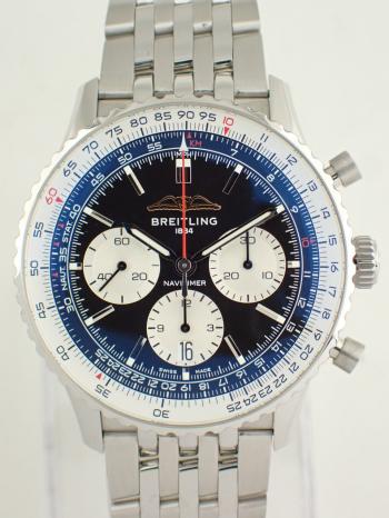 ブライトリング ナビタイマー B01 クロノグラフ 43mm ブラック AB0138211B1A1(AB0138)新品
