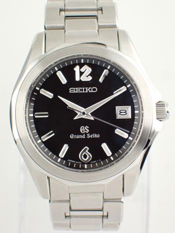 グランドセイコー 9Fクォーツ ブラック メンズ SBGX035(9F62-0A60)新品仕上げ済