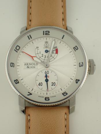 アーノルド＆サン マリーン タイムキーパー ハンドワインディング 限定モデル 1M1BS.S03A.L10B 中古