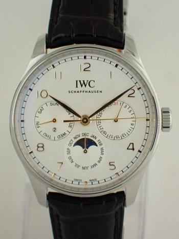 IWC ポルトギーゼ パーペチュアルカレンダー IW344203 中古美品