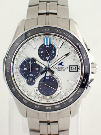 カシオ オシアナス マンタ チタン OCW-S7000D-7AJF 中古