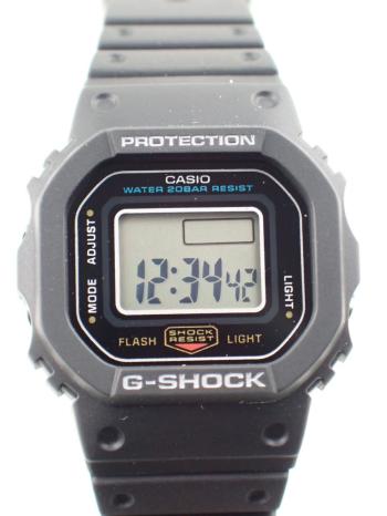 カシオ G-SHOCK ナノ ブラック DWN-5600-1JR 未使用