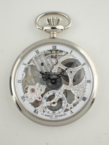 エポス ポケットシリーズ 懐中時計 スケルトン 手巻き 2003 新品