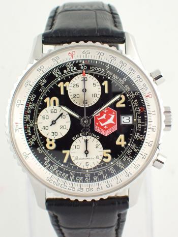 ブライトリング オールドナビタイマー スノーバーズ 1000本限定 A13022 中古美品