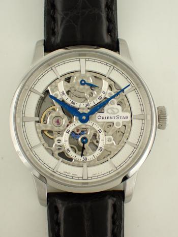 オリエントスター クラシックコレクション スケルトン ハンドワインド RK-AZ0002S(F8B6-UAA0)新品