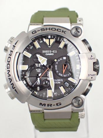 カシオ Gショック MR-G フロッグマン チタン タフソーラー MRG-BF1000RG-3AJR 新品