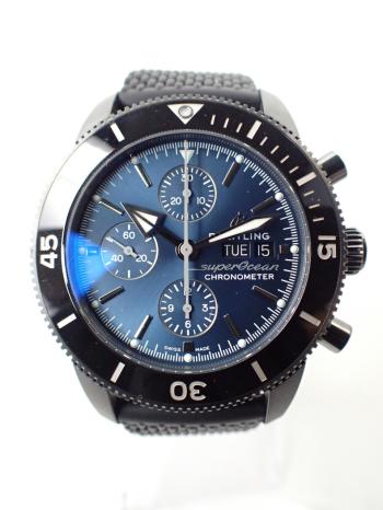 ブライトリング スーパーオーシャン ヘリテージ クロノグラフ ブラック M13313101C1S1(M13310)中古