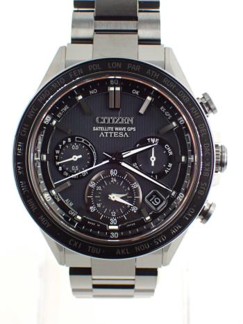 シチズン アテッサ アクトライン ブラックチタン CC4055-65E(F950-0029S01)新品