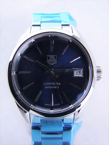 タグホイヤー カレラ キャリバー9 レディース ブルー文字盤 WAR2419.BA0776新品