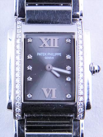 パテックフィリップトゥエンティーフォー日本正規レディース 4910/10A-010中古