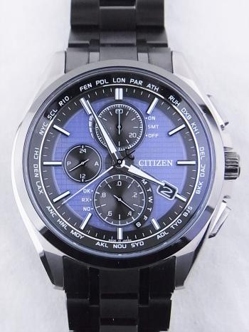 シチズンアテッサエコドライブLIGHTinBLACK2200本限定AT8044-72L中古