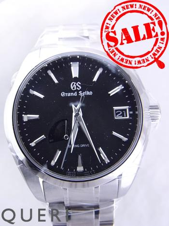 グランドセイコー9Rスプリングドライブブライトチタンブラック文字盤SBGA241(9R65-0AE0)新品