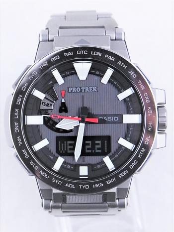 カシオプロトレックマナスル限定300本PRX-8000MT-7JR中古