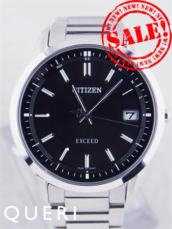 シチズンエクシードエコドライブチタニウムAS7090-51E中古
