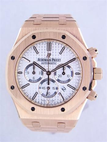 オーデマピゲロイヤルオーククロノグラフ26320OR.OO.1220OR.02中古極美品