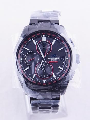 カシオ2018年7月新作オシアナスブリーフィングコラボOCW-T2610BR-1AJR新品