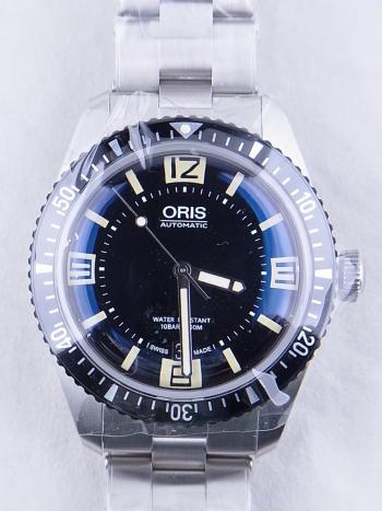 オリスダイバーズ65黒文字盤ブレス733.7707.4064M(01 733 7707 4064-07 4 20 18)　新品