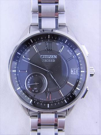 シチズンエクシード黒文字盤CC3050-56E 新品